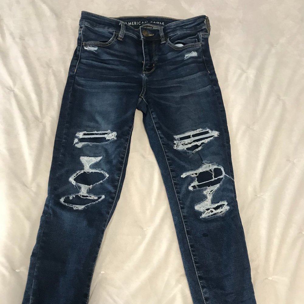 American Eagle Ripped Jeans